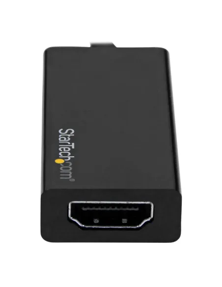 StarTech.com Adaptador Gráfico USB-C a HDMI 4K60Hz - Conversor de Vídeo USB Tipo C a HDMI - Compatible Thunderbolt 3 - Dongle