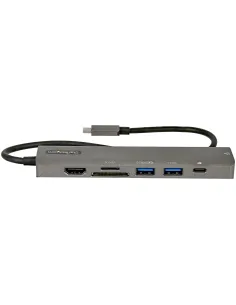 StarTech.com Adaptador Multipuertos USB C - Docking Station USB Tipo C a HDMI 2.0 4K 60Hz - Entrega de Alimentación 100W 2