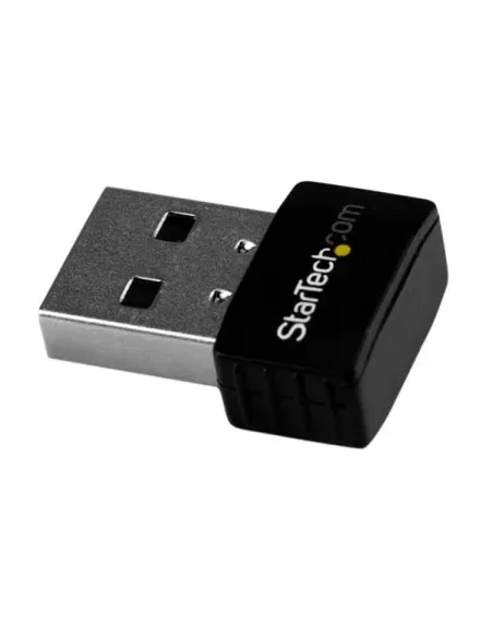 StarTech.com Micro Adaptador de Red Inalámbrica Wifi USB AC600 Externo - Wireless 1T1R 802.11ac - 2,4GHz y 5GHz