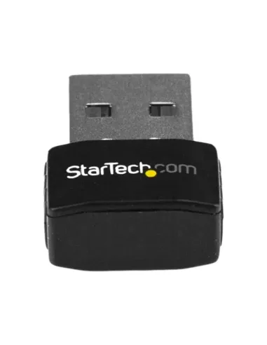 StarTech.com Micro Adaptador de Red Inalámbrica Wifi USB AC600 Externo - Wireless 1T1R 802.11ac - 2,4GHz y 5GHz