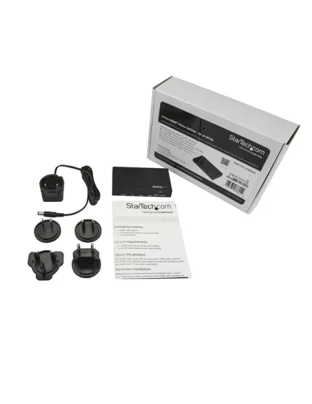 StarTech.com Splitter HDMI de 2 Puertos - 60Hz