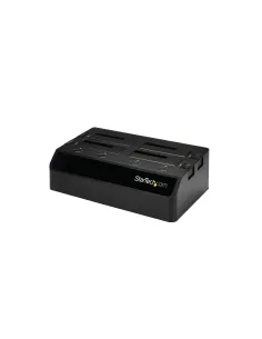 StarTech.com Base de Acoplamiento USB 3.0 de 4 Bahías SATA - Docking Station USB de Discos Duros o SSD SATA III de 2,5 3,5" - 2
