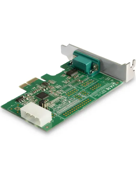 StarTech.com Tarjeta Adaptadora Serie PCI Express RS232 de 4 Puertos - Tarjeta Controladora Serie PCIe RS232 - PCIe a Serie DB9