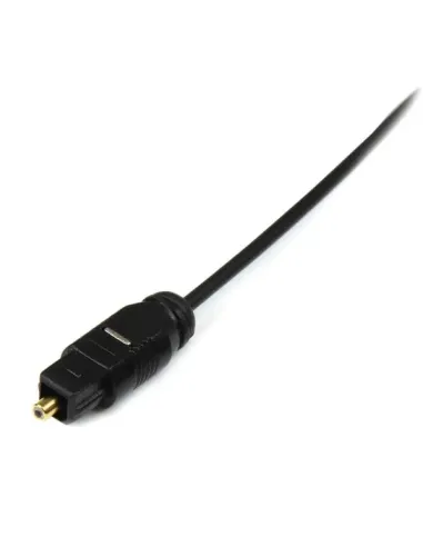 StarTech.com Cable 4,5m TosLink Audio Digital Óptico SPDIF Delgado - Negro
