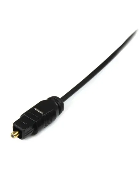 StarTech.com Cable 4,5m TosLink Audio Digital Óptico SPDIF Delgado - Negro