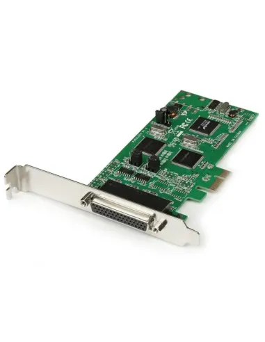 StarTech.com Tarjeta Adaptadora PCI Express PCIe de 4 Puertos Serie Serial Combo RS232 y RS485 RS 422 DB9
