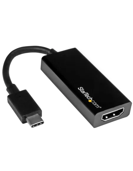 StarTech.com Adaptador Gráfico USB-C a HDMI 4K30Hz - Conversor de Vídeo USB 3.1 Tipo C a HDMI - Compatible Thunderbolt 3 -