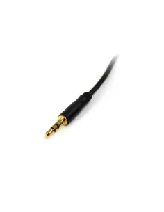 StarTech.com Cable de Audio Estéreo de 3,5mm Delgado de 1,8m - Cable de Audio Minijack Macho a Macho para Smartphone, Tablet o 2
