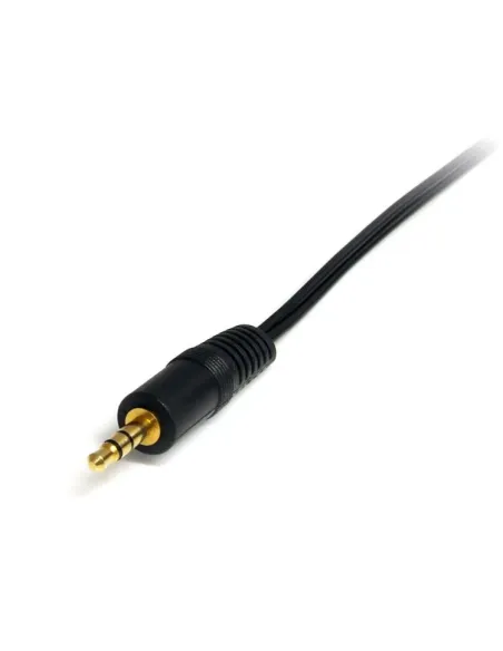 StarTech.com Cable Adaptador de Mini-Jack a RCA 91cm - Jack 3,5mm Macho - 2xRCA Macho - Negro