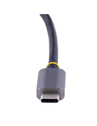 StarTech.com Adaptador de Vídeo USB C, Adaptador Multipuertos USB Tipo C a HDMI VGA con Salida de Audio de 3,5mm, HDR 4K a