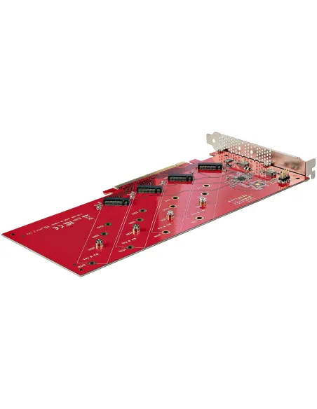 StarTech.com QUAD-M2-PCIE-CARD-B tarjeta y adaptador de interfaz Interno M.2