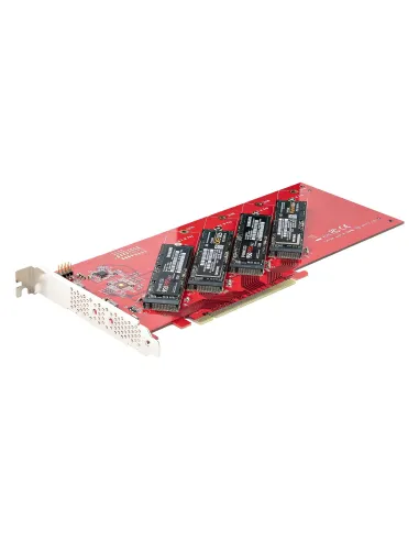 StarTech.com QUAD-M2-PCIE-CARD-B tarjeta y adaptador de interfaz Interno M.2