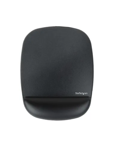 StarTech.com Alfombrilla de Ratón con Reposamuñecas (17x18x2cm), Alfombrilla de Ratón Ergonómica con Reposamuñecas de Gel y