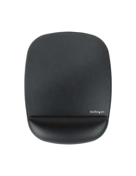 StarTech.com Alfombrilla de Ratón con Reposamuñecas (17x18x2cm), Alfombrilla de Ratón Ergonómica con Reposamuñecas de Gel y
