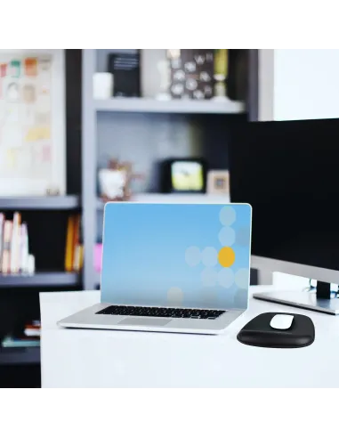 StarTech.com Alfombrilla de Ratón con Reposamuñecas (17x18x2cm), Alfombrilla de Ratón Ergonómica con Reposamuñecas de Gel y