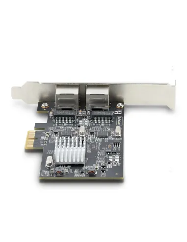 StarTech.com Tarjeta PCI Express de Red Ethernet 2 Puertos NBASE-T 2,5G - NIC I225-V - Tarjeta de Red de 2 Puertos para