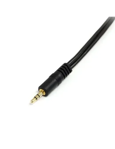StarTech.com Cable 15cm Audio Splitter Divisor de Auriculares Mini-Jack 3,5mm Estéreo Macho a 2x Hembra