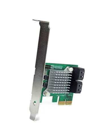StarTech.com Tarjeta Controladora PCI Express 2.0 de 4 Puertos SATA III de 6Gbps RAID con Enlace HyperDuo para SSD - Adaptador