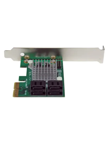 StarTech.com Tarjeta Controladora PCI Express 2.0 de 4 Puertos SATA III de 6Gbps RAID con Enlace HyperDuo para SSD - Adaptador