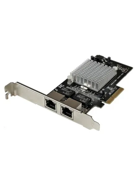 StarTech.com Tarjeta Adaptador de Red PCI Express PCI-E Gigabit Ethernet con 2 Puertos RJ45 Chipset Intel i350