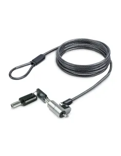 StarTech.com NANOK-LAPTOP-LOCK cable antirrobo Negro, Plata 2 m