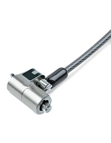 StarTech.com NANOK-LAPTOP-LOCK cable antirrobo Negro, Plata 2 m