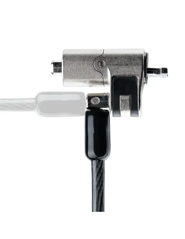 StarTech.com NANOK-LAPTOP-LOCK cable antirrobo Negro, Plata 2 m