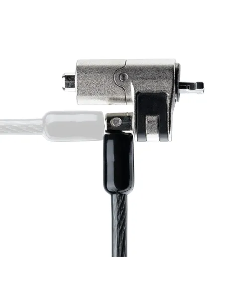 StarTech.com NANOK-LAPTOP-LOCK cable antirrobo Negro, Plata 2 m