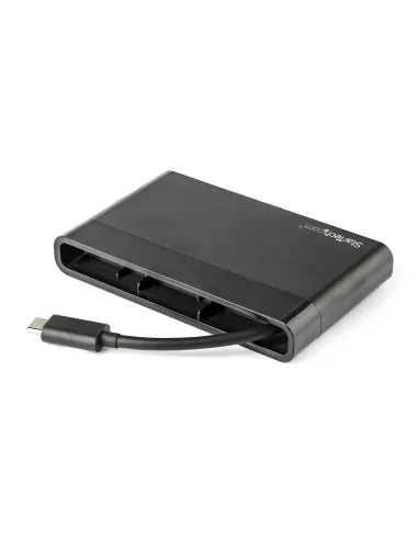 StarTech.com Adaptador Multipuertos USB-C 4K con HDMI, VGA, Ethernet Gigabit y USB 3.0 - Mini Docking Station USB Tipo C de