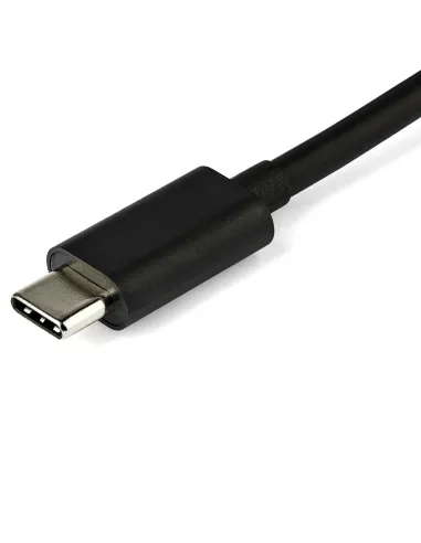 StarTech.com Adaptador Multipuertos USB-C 4K con HDMI, VGA, Ethernet Gigabit y USB 3.0 - Mini Docking Station USB Tipo C de