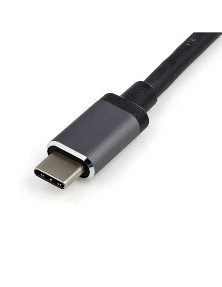 StarTech.com Adaptador Multipuertos USB-C - Mini Docking Station para Viajes con HDMI de 4K o VGA de 1080p - con Hub Ladrón USB