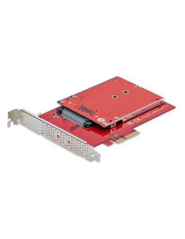 StarTech.com Adaptador M.2 a U.3 para SSDs M.2 NVMe - Conversor Adaptador de Host de Unidad M.2 PCIe a U.3 de 2,5 (SFF-TA-1001)