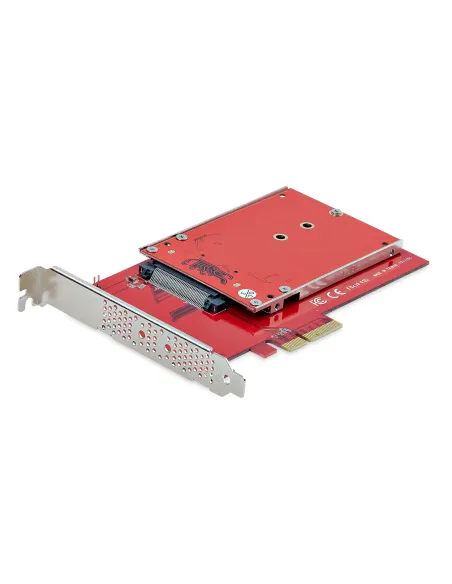 StarTech.com Adaptador M.2 a U.3 para SSDs M.2 NVMe - Conversor Adaptador de Host de Unidad M.2 PCIe a U.3 de 2,5 (SFF-TA-1001)