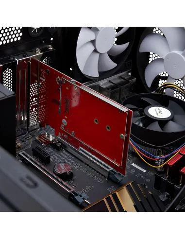 StarTech.com Adaptador M.2 a U.3 para SSDs M.2 NVMe - Conversor Adaptador de Host de Unidad M.2 PCIe a U.3 de 2,5 (SFF-TA-1001)