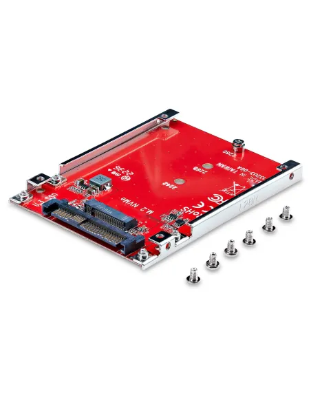StarTech.com Adaptador M.2 a U.3 para SSDs M.2 NVMe - Conversor Adaptador de Host de Unidad M.2 PCIe a U.3 de 2,5 (SFF-TA-1001)