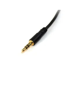 StarTech.com MU15MMS cable de audio 4,6 m 3,5mm Negro 2