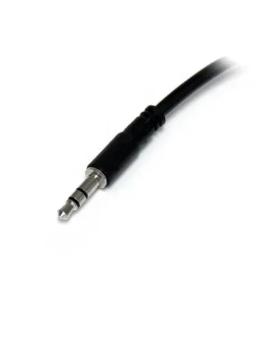 StarTech.com Adaptador Divisor de Auriculares Mini-Jack 3,5mm 3 pines Macho a 2x Mini-Jack 3 pines Hembra