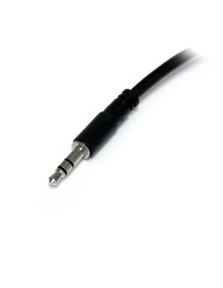 StarTech.com Adaptador Divisor de Auriculares Mini-Jack 3,5mm 3 pines Macho a 2x Mini-Jack 3 pines Hembra