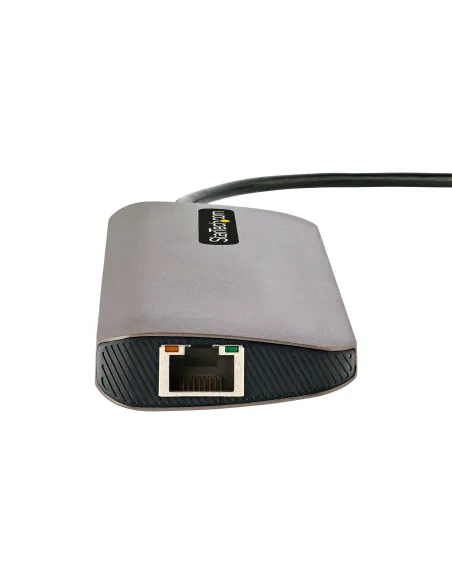 StarTech.com Adaptador Multipuertos USB C de Vídeo 4K a 60Hz, con Hub de 3 Puertos USB-A de 5Gbps, Entrega de Alimentación USB