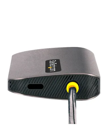 StarTech.com Adaptador Multipuertos USB C de Vídeo 4K a 60Hz, con Hub de 3 Puertos USB-A de 5Gbps, Entrega de Alimentación USB