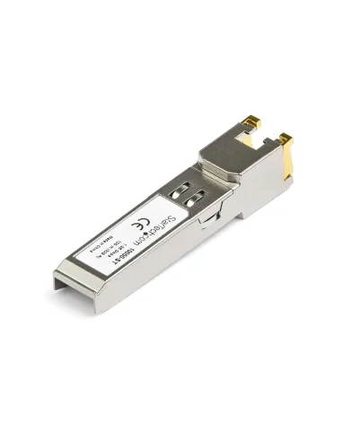 StarTech.com Módulo Transceptor SFP Compatible con el Modelo 10050 de Extreme Networks - 1000BASE-T - SFP a RJ45 Cat6   Cat5e -
