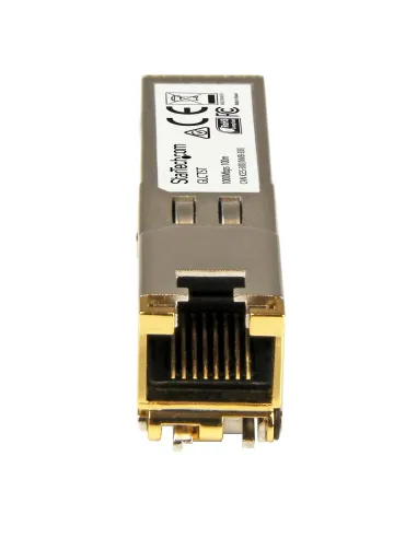 StarTech.com Módulo Transceptor SFP Compatible con el Modelo 10050 de Extreme Networks - 1000BASE-T - SFP a RJ45 Cat6   Cat5e -
