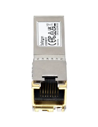 StarTech.com Módulo Transceptor SFP+ Compatible con HPE 813874-B21 - 10GBASE-T - SFP a RJ45 Cat6   Cat5e - SFP+ Ethernet
