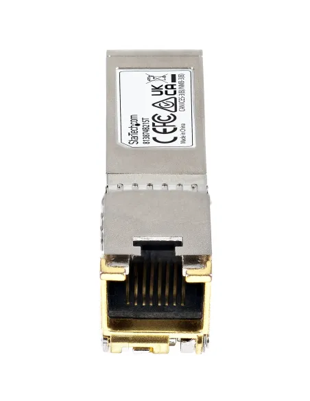 StarTech.com Módulo Transceptor SFP+ Compatible con HPE 813874-B21 - 10GBASE-T - SFP a RJ45 Cat6   Cat5e - SFP+ Ethernet