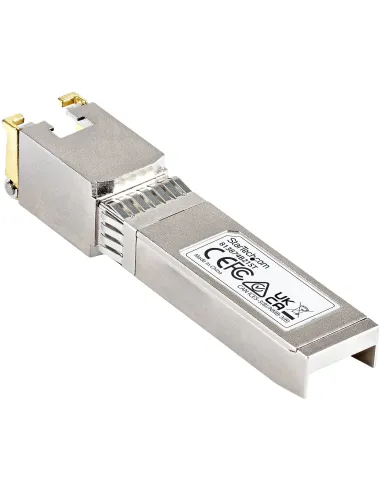 StarTech.com Módulo Transceptor SFP+ Compatible con HPE 813874-B21 - 10GBASE-T - SFP a RJ45 Cat6   Cat5e - SFP+ Ethernet