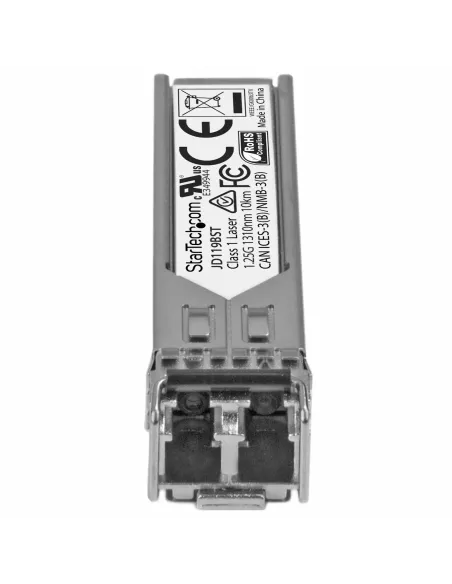 StarTech.com Módulo Transceptor SFP Compatible con HPE JD119B - 1000BASE-LX - Fibra Monomodo de 1 GbE - SFP Ethernet Gigabit de