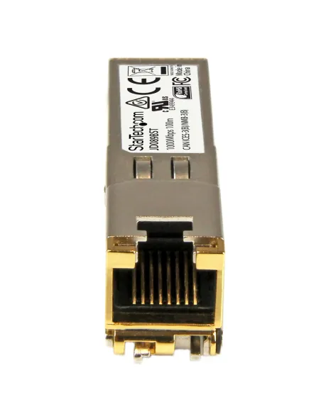 StarTech.com Módulo Transceptor SFP Compatible con el Modelos JD089B de HPE - 1000BASE-T - SFP a RJ45 Cat6   Cat5e - SFP