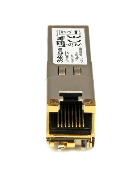 StarTech.com Módulo Transceptor SFP Compatible con MSA sin Codificar - 1000BASE-TX - SFP a RJ45 Cat6   Cat5e - SFP Ethernet