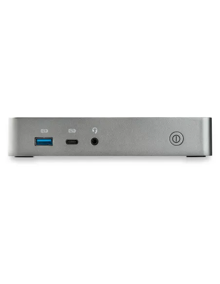 StarTech.com Docking Station USB-C - Replicador de Puertos USB Tipo C de 2 Puertos HDMI para Dos Monitores - Entrega de