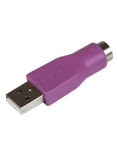 StarTech.com Adaptador Conversor PS 2 MiniDIN a USB para Teclado - PS 2 Hembra - USB A Macho